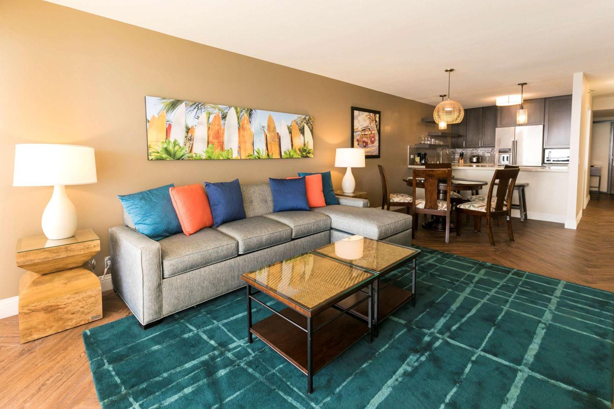Aston Waikiki Beach Tower Χονολουλού Εξωτερικό φωτογραφία Living room